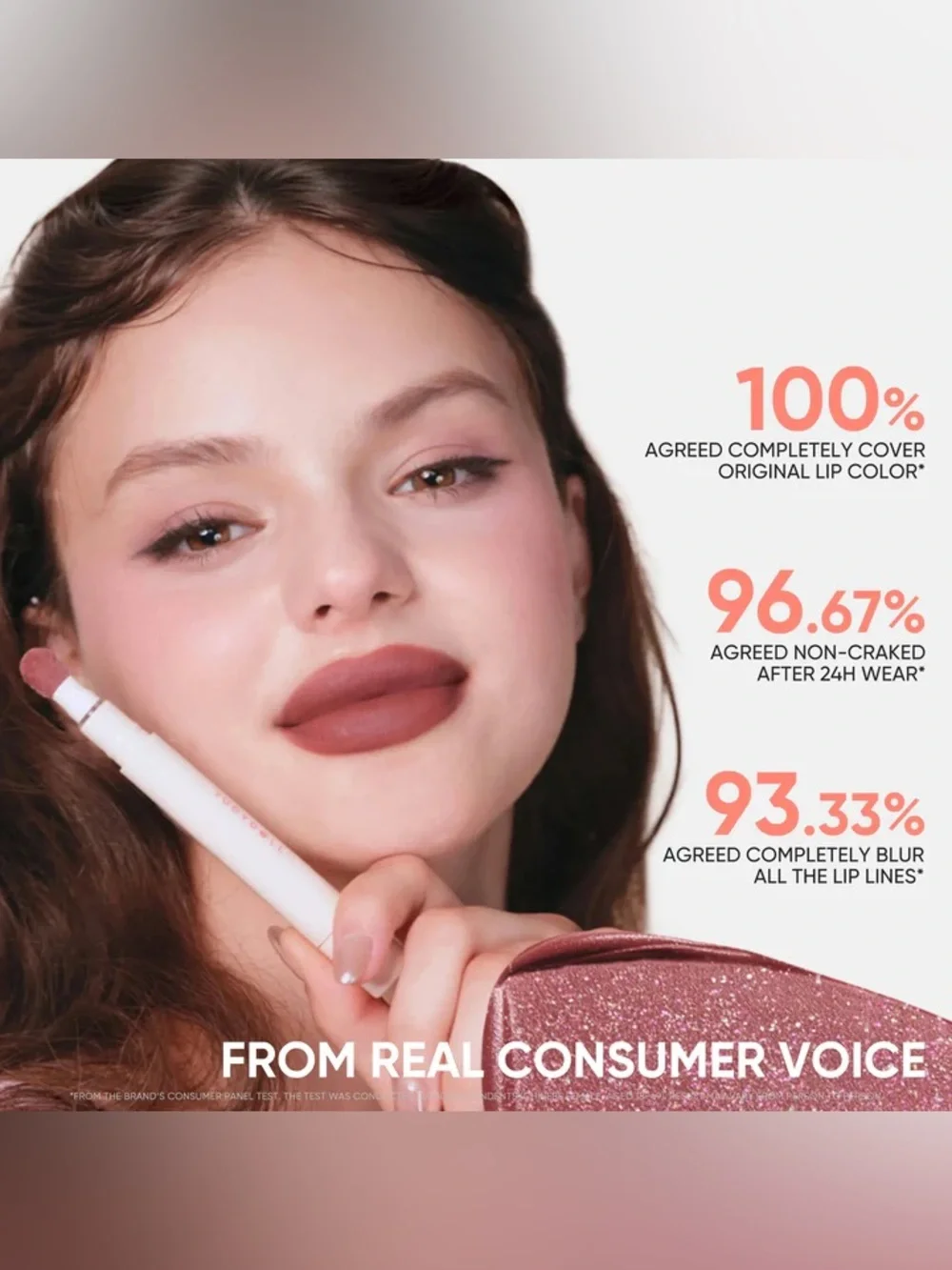 Judydoll Taro Haze Cushion Matte Lock Lip Cream- mauve w silver & purple shimmer